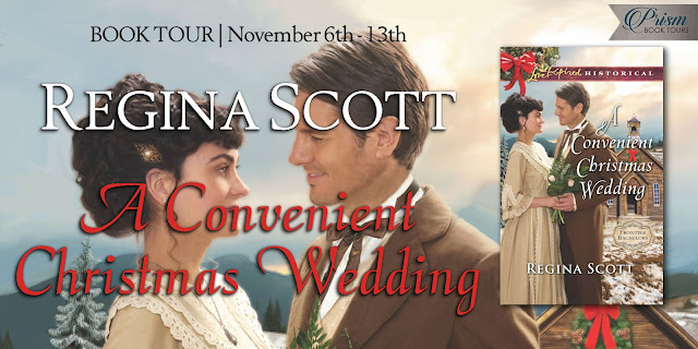 Announcing the Book Tour for A CONVENIENT CHRISTMAS WEDDING by REGINA SCOTT!