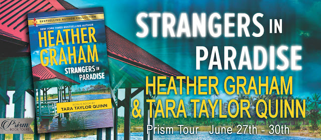 It's a Bestselling Author Collection Release for STRANGER IN PARADISE by HEATHER GRAHAM and SHELTERED IN HIS ARMS by TARA TAYLOR QUINN!